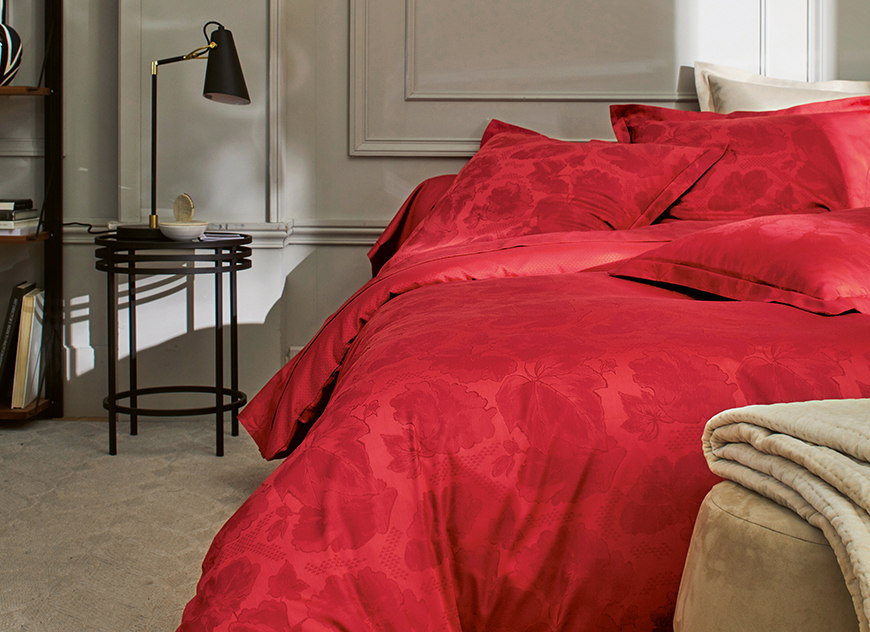 Ensemble linge de lit Satin Jacquard