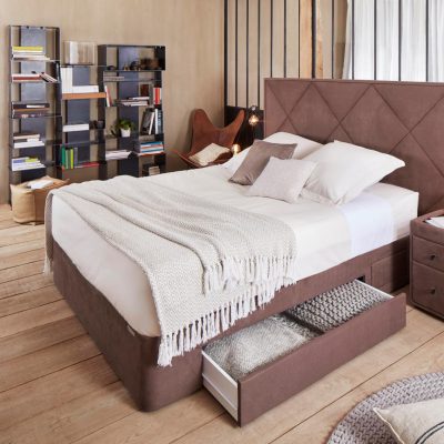 Matelas Optimus d'une hauteur de 30,5 cm développé par André Renault et distribué en exclusivité par la Literie des Savoie