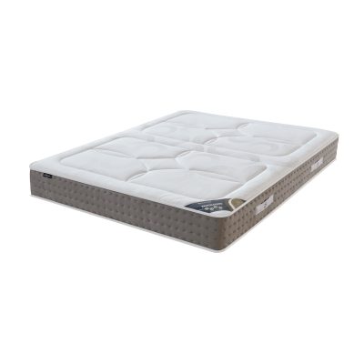 Matelas Brocéliande avec accueil ferme et soutien dynamique développé par Timbo pour la Literie des Savoie